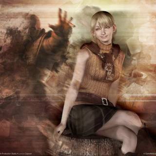 Ashley Resident Evil desktop wallpaper