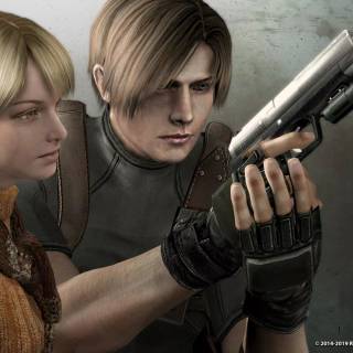 Ashley Resident Evil desktop wallpaper