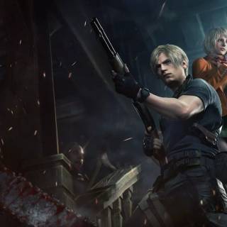 Ashley Resident Evil desktop wallpaper