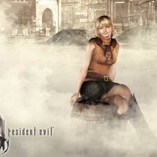 Ashley Resident Evil desktop wallpaper