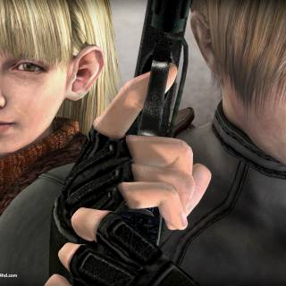 Ashley Resident Evil desktop wallpaper