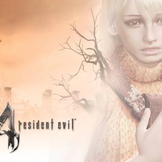 Ashley Resident Evil desktop wallpaper