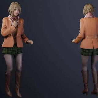 Ashley Resident Evil desktop wallpaper