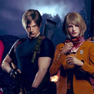 Ashley Resident Evil desktop wallpaper