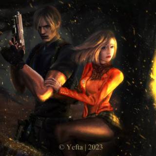 Ashley Resident Evil desktop wallpaper