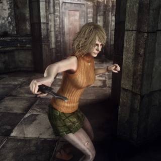 Ashley Resident Evil desktop wallpaper