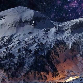 iPhone 13 HD winter wallpaper