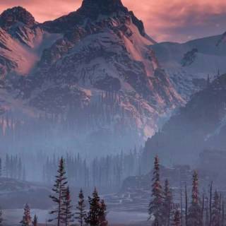 iPhone 13 HD winter wallpaper