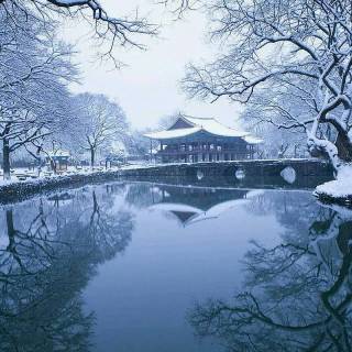 iPhone 13 HD winter wallpaper