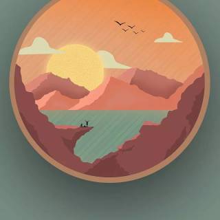 Minimal warm wallpaper