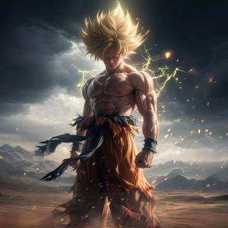 PS5 anime DBZ wallpaper