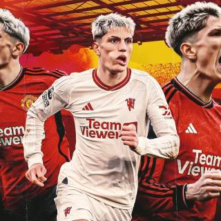 Garnacho PS5 wallpaper