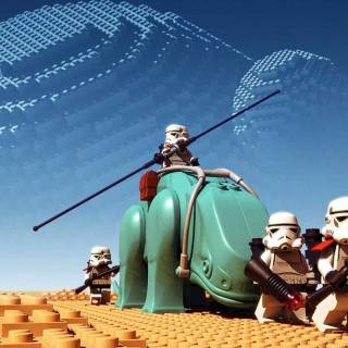 Lego wallpaper
