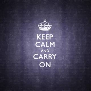Keep calm wallpaper