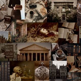 Dark Academia wallpaper