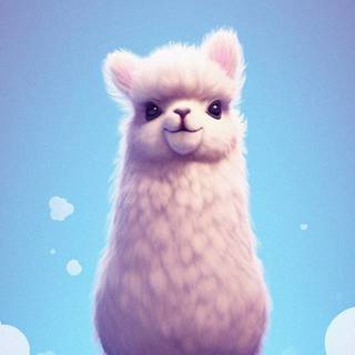Llama wallpaper