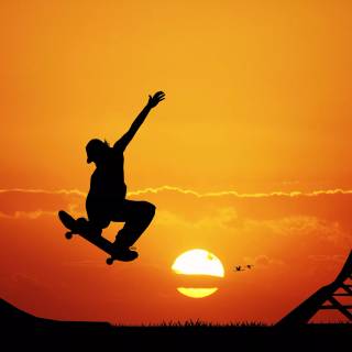 Skateboarding wallpaper