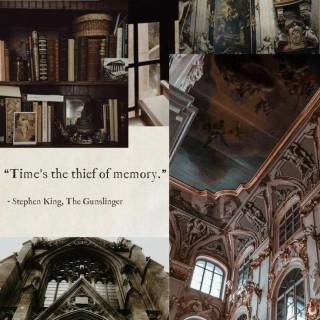 Light academia wallpaper