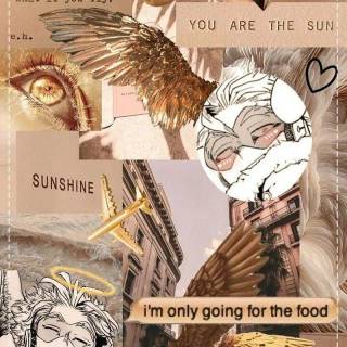 Light academia wallpaper