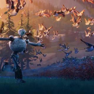 The Wild Robot movie wallpaper