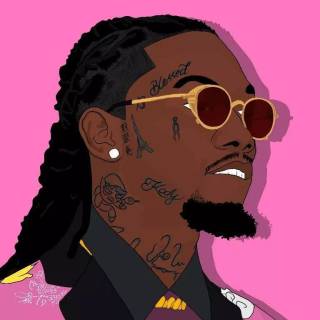 Offset wallpaper