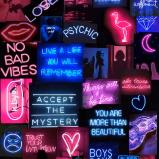 Neon wallpaper