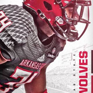 Arkansas State Red Wolves wallpaper