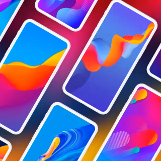 Ultrawide abstract wallpaper