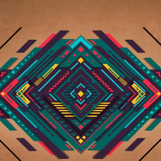 Ultrawide abstract wallpaper