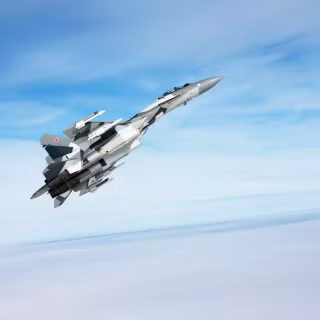 Russian jet wallpaper