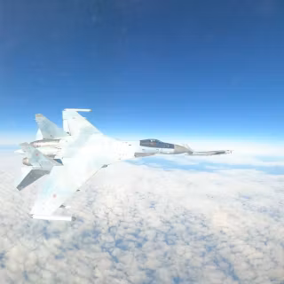 Russian jet wallpaper