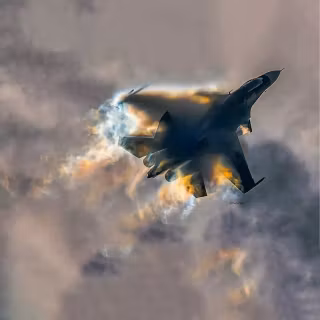 Russian jet wallpaper