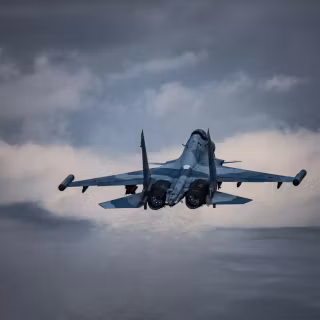 Russian jet wallpaper