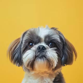 Black Shih Tzu wallpaper