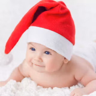 Santa baby wallpaper
