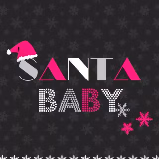 Santa baby wallpaper