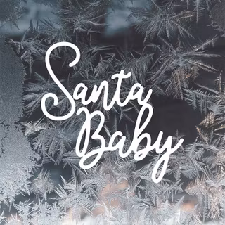 Santa baby wallpaper