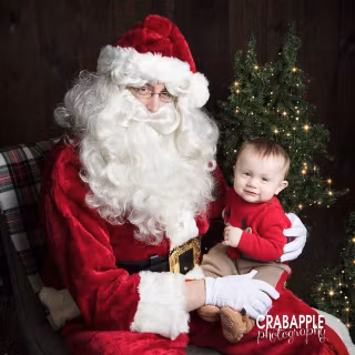 Santa baby wallpaper
