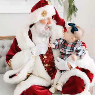 Santa baby wallpaper
