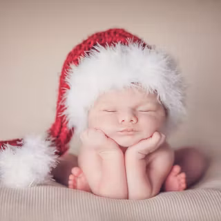 Santa baby wallpaper