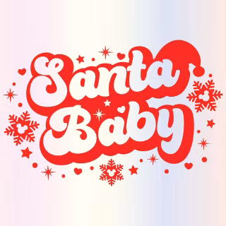 Santa baby wallpaper