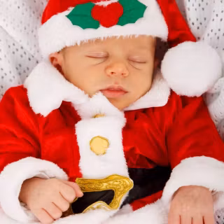 Santa baby wallpaper