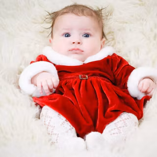 Santa baby wallpaper