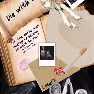 Die With A Smile wallpaper