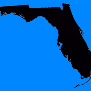 Florida map wallpaper