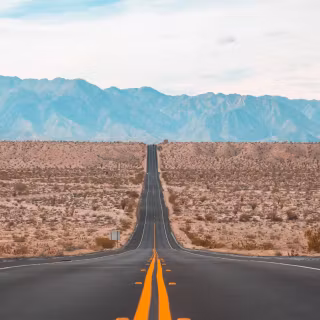 American road wallpaper