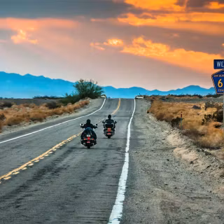 American road wallpaper