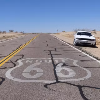 American road wallpaper