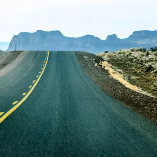 American road wallpaper