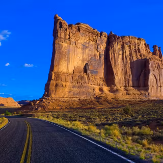 American road wallpaper